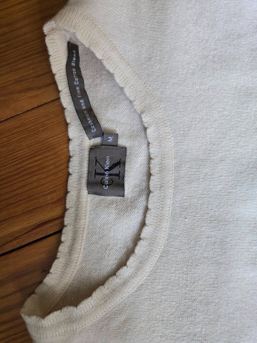 Vintage Calvin Klein sweater - cashmere and cotton